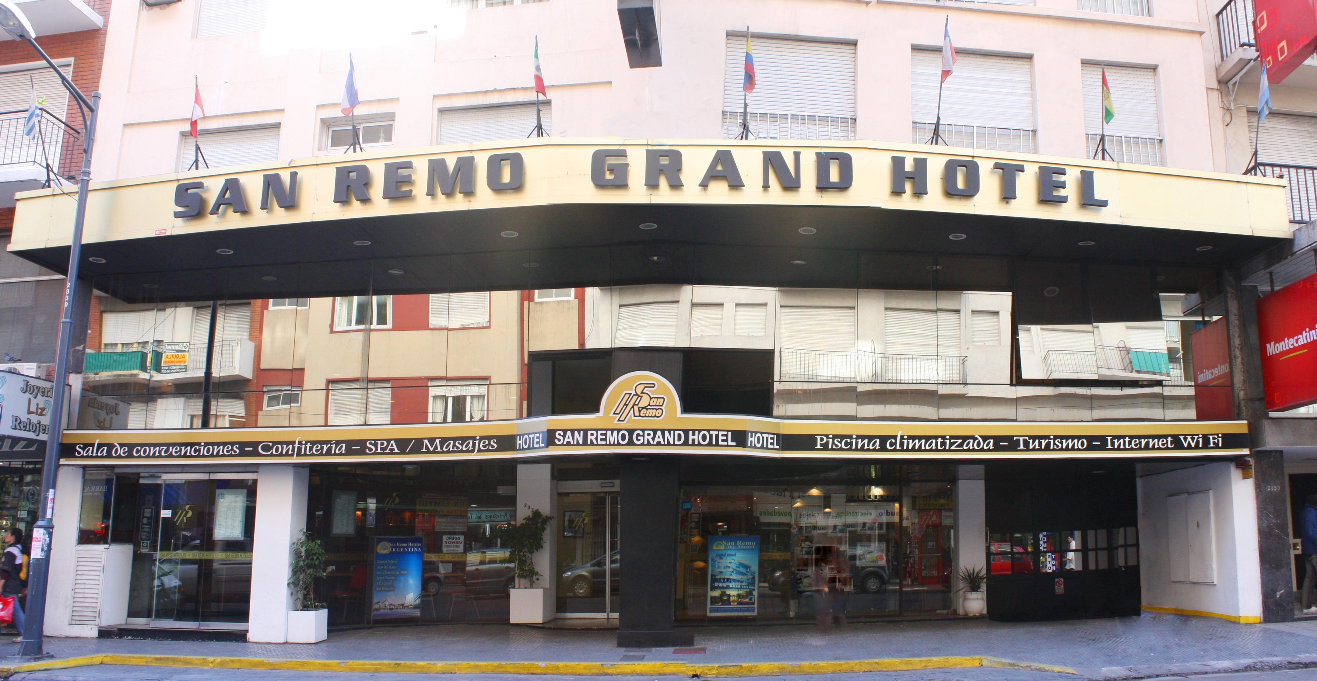 San Remo Grand Hotel Mar del Plata Exterior foto